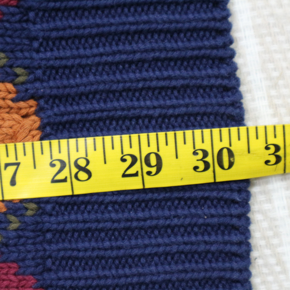 Gant Deep Blue Argyle Woven Crewneck Sweater View 6